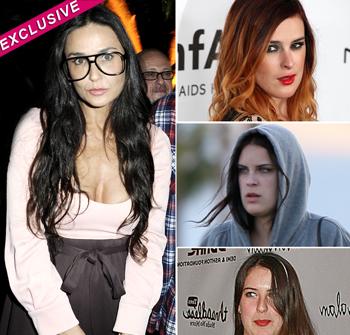 //demi moore tallulah rumer scout willis