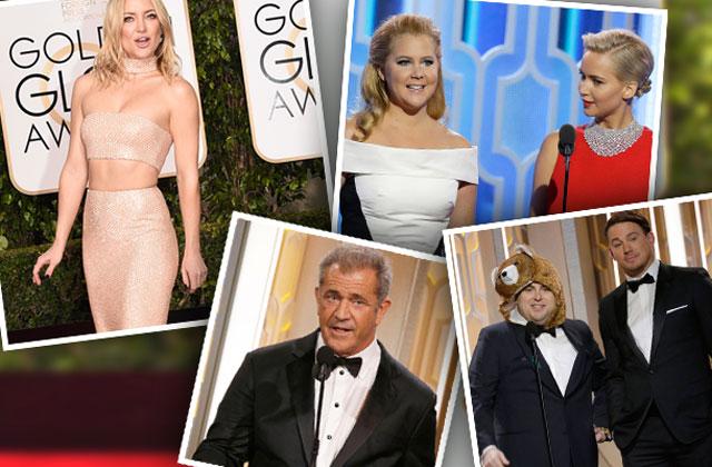 // golden globe awards shocking moments pp