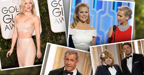 // golden globe awards shocking moments pp