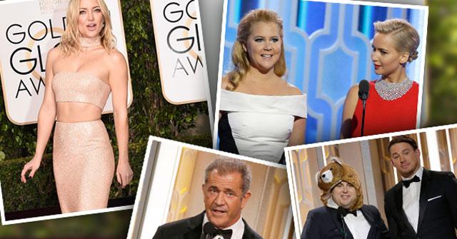 // golden globe awards shocking moments pp