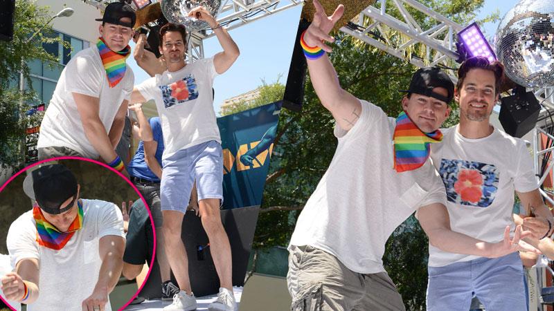 Channing Tatum Gay Pride Parade Photos