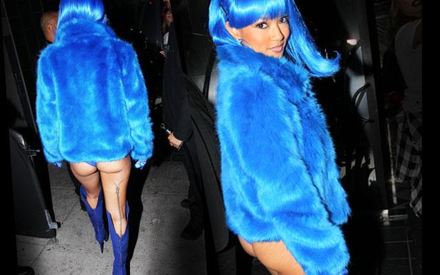 Karrueche Tran Nude Butt Halloween Costume