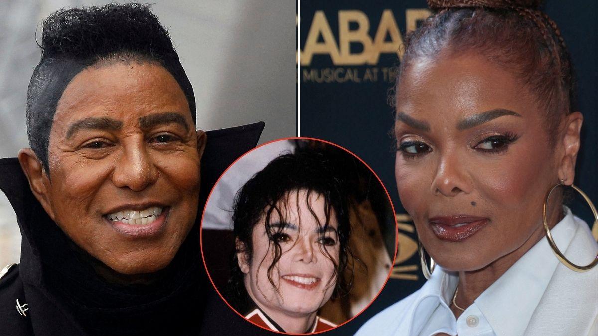 picture of Jermaine Jackson, Michael Jackson and Janet Jackson