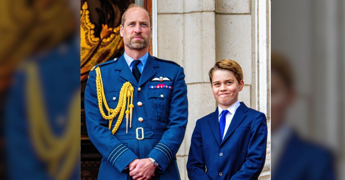 Photo of Prince William and Prince George