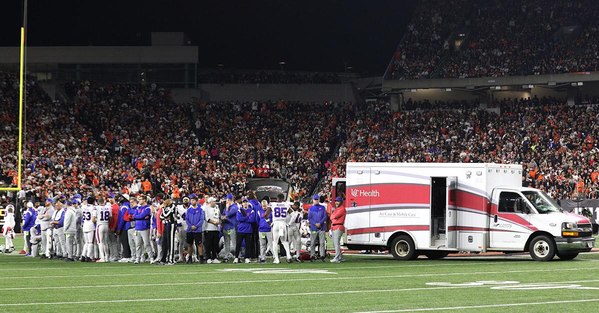 damar hamlin opened eyes update cardiac arrest improvement