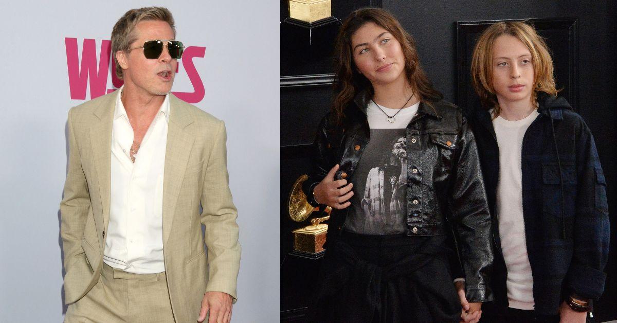 Chris Cornell's children were seen with Brad Pitt at Universal Studios days after the Soundgarden frontman's death.