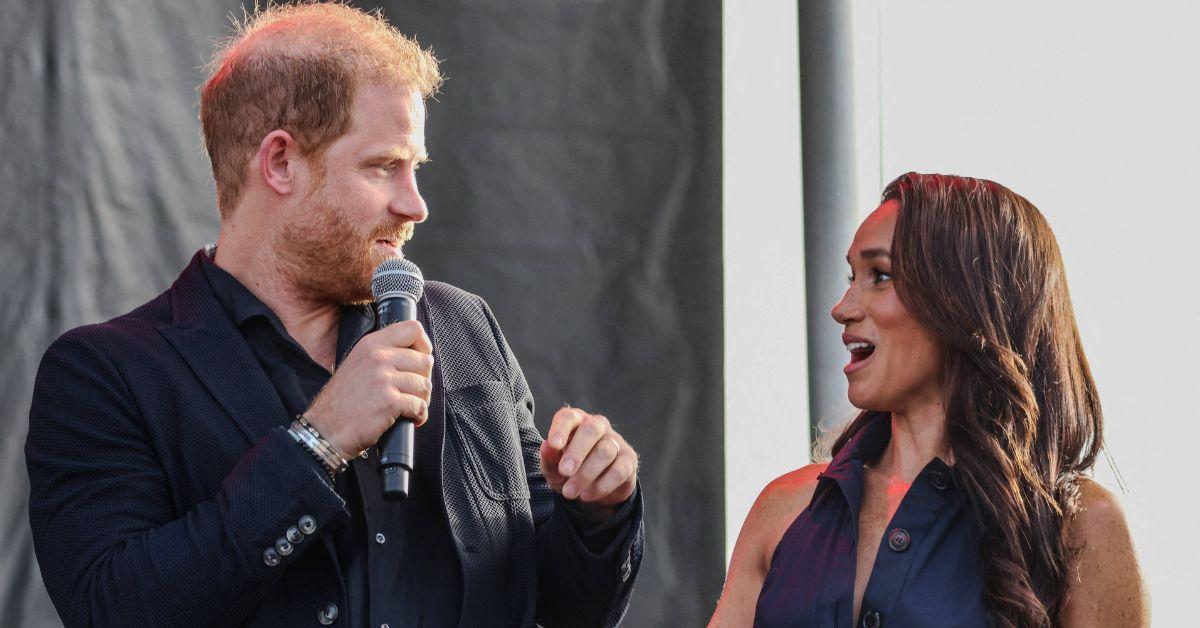 picture of Prince Harry and Meghan Markle