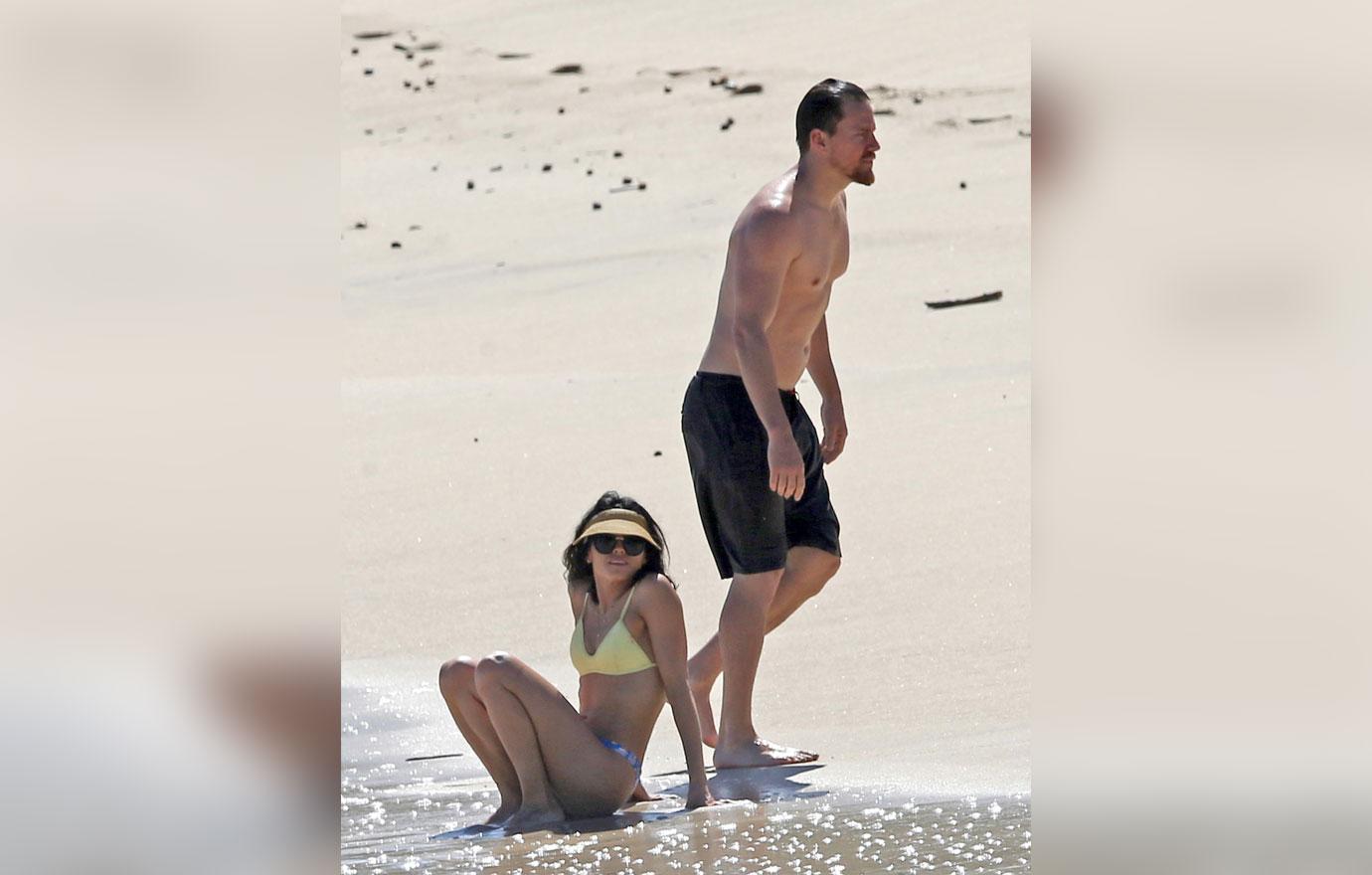 //channing tatum shirtless jenna dewan tatum bikini hawaii