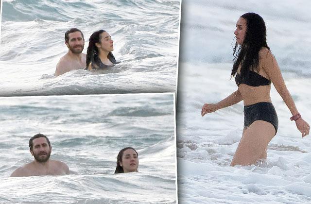 jake gyllenhall new girlfriend bikini greta caruso st barts