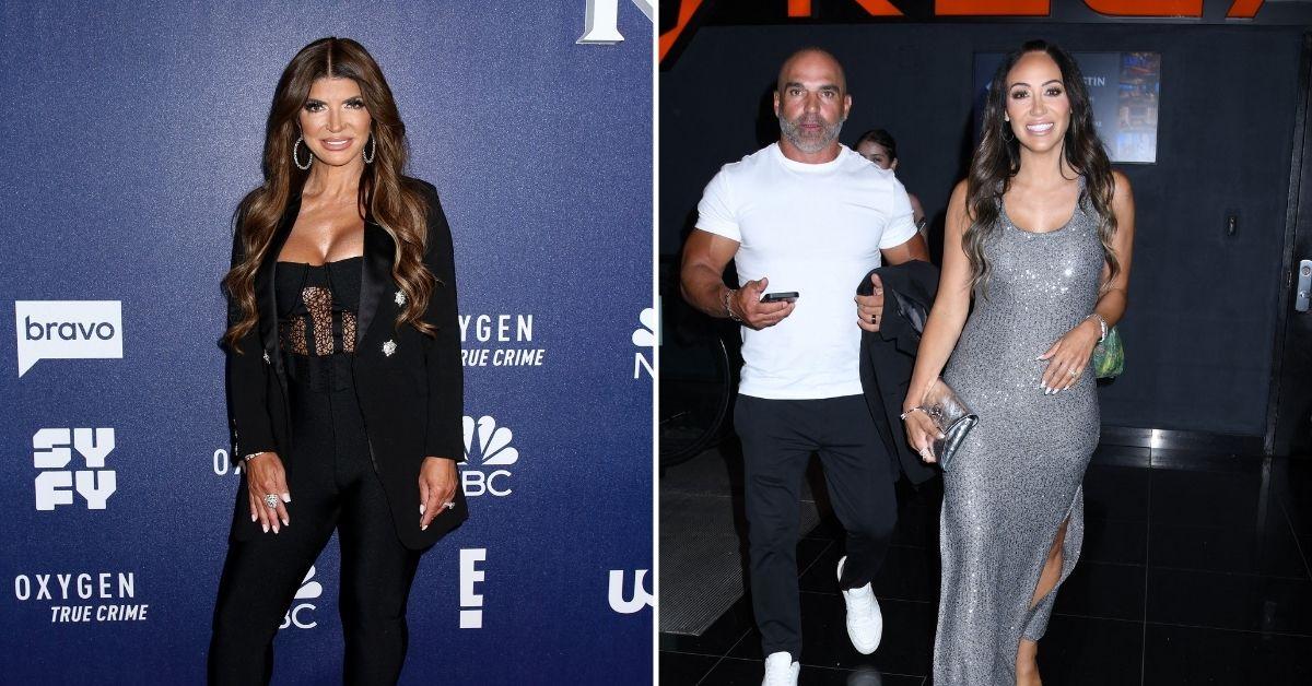 Composite photo of Teresa Giudice, Joe Gorga and Melissa Gorga