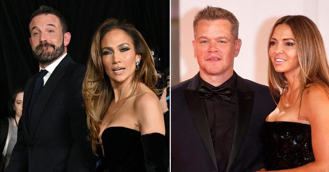 ben affleck matt damon tired of wives fighting pp