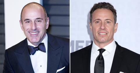 matt lauer supporting chris cuomo sexual misconduct cnn firing pp