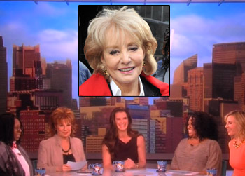 //barbara walters return view
