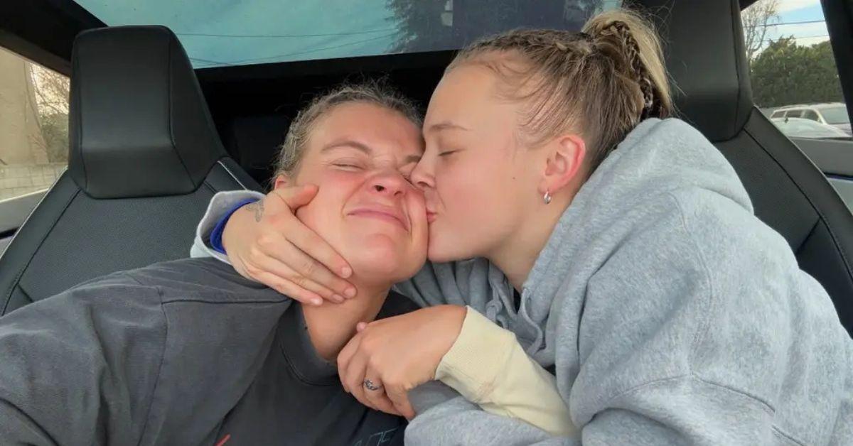 Photo of JoJo Siwa and Kath Ebbs