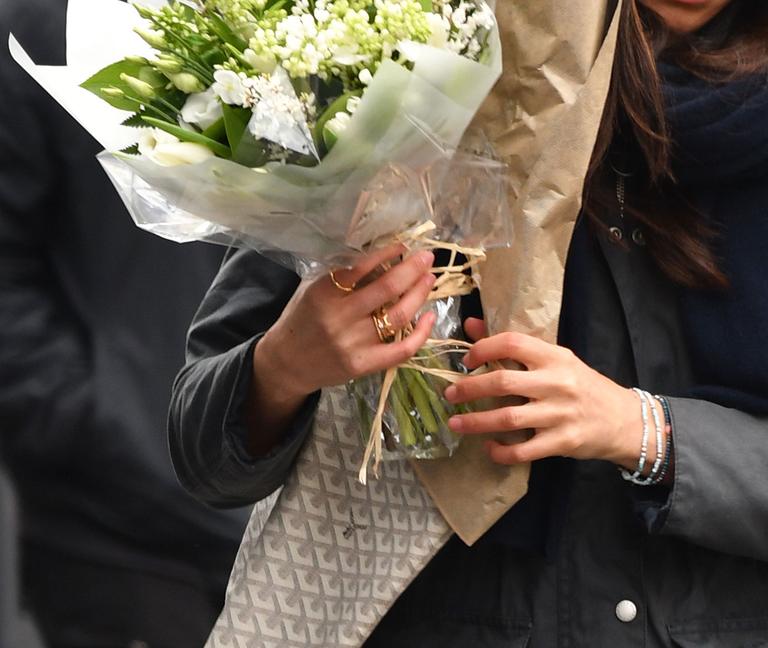 Meghan Markle Spotted Wearing Ring For Prince Harry!