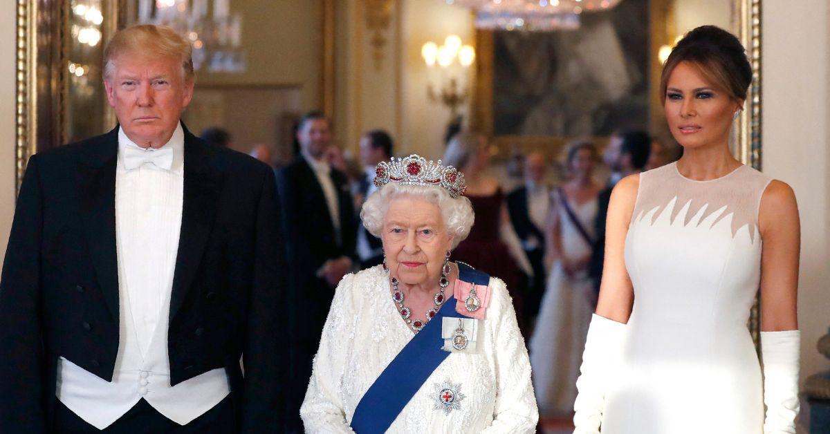 Queen's Hilarious Digs at Donald Trump Revealed: She Told Flunkies He 'Must Have Arrangement With Wife Melania' After Blasting Him as 'Very Rude'