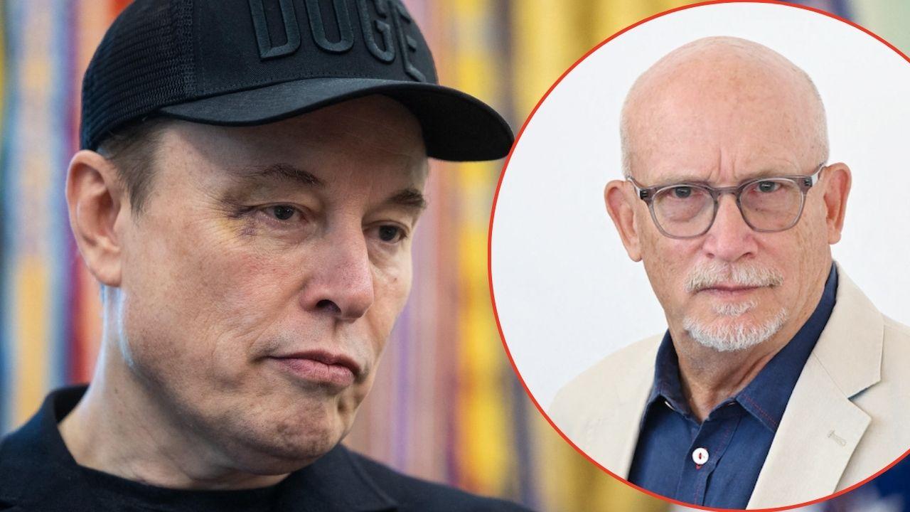 Photo of Elon Musk, Alex Gibney
