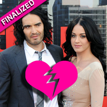 Katy Perry & Russell Brand's Divorce Finalized