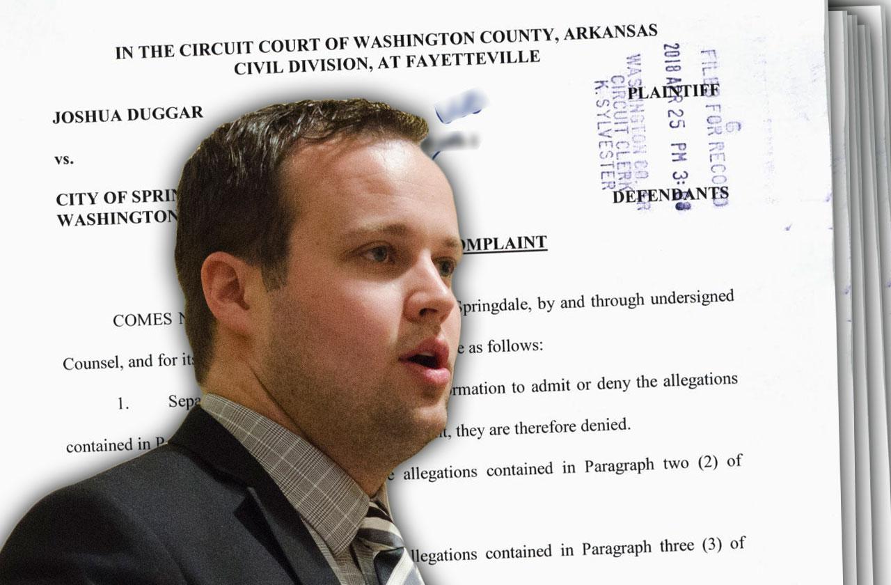 Josh Duggar Hometown Dismiss Sex Molestation Lawsuit