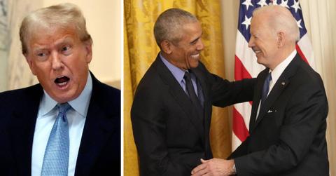 donald trump claims barack obama secretly runs the country