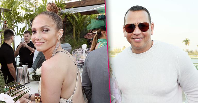 Jennifer Lopez and Alex Rodriguez Attend 2020 Pegasus World Cup