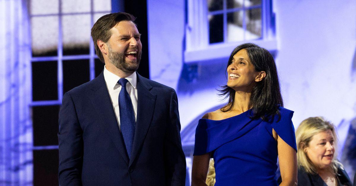 Photo of JD Vance and Usha Vance