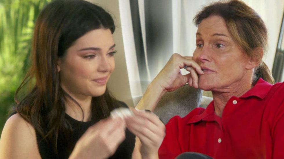 Kendall Jenners Teary Reaction To Father Bruces Transition Model 
