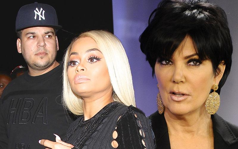 Blac Chyna Pregnant—Rob Kardashian Fights Kris Jenner On Camera Over Baby Plans