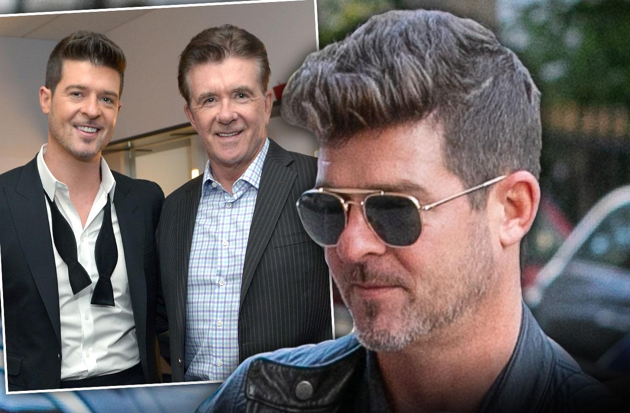 Robin Thicke Talks Father Alan Death