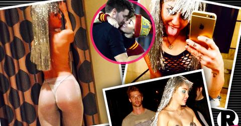 //miley cyrus and patrick schwarzenegger pp