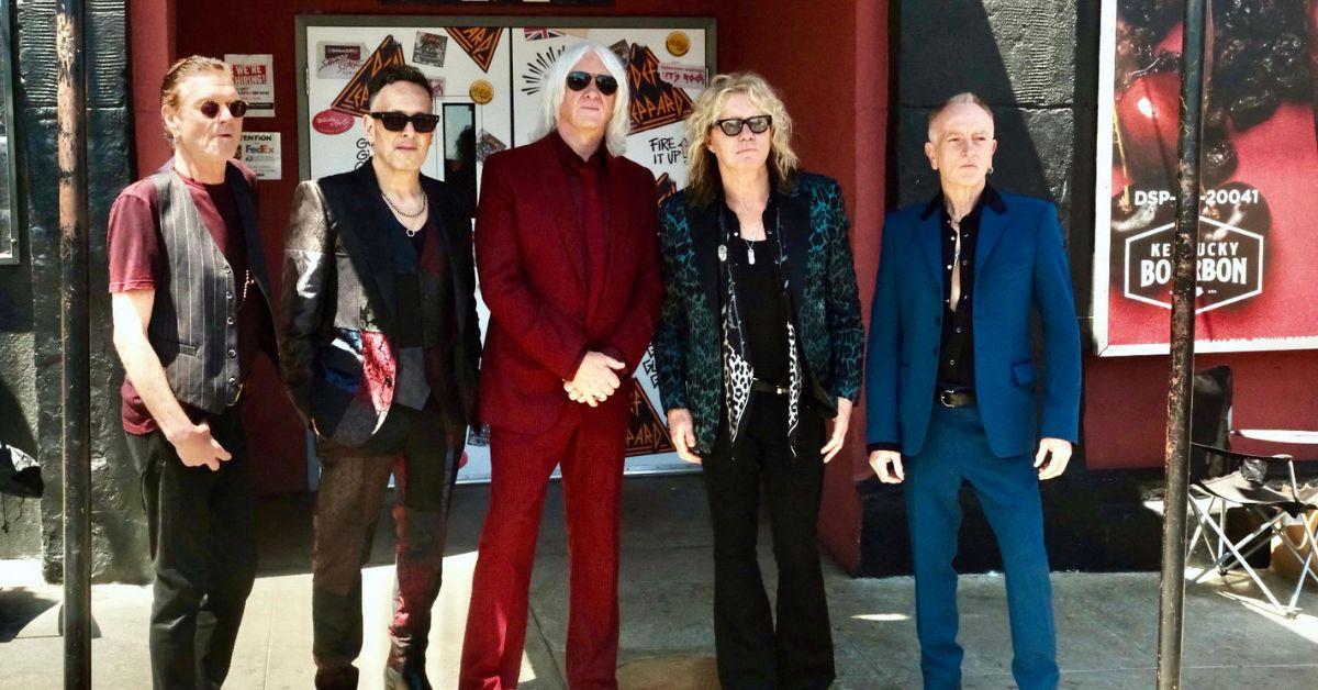 Def Leppard Continued without Clark