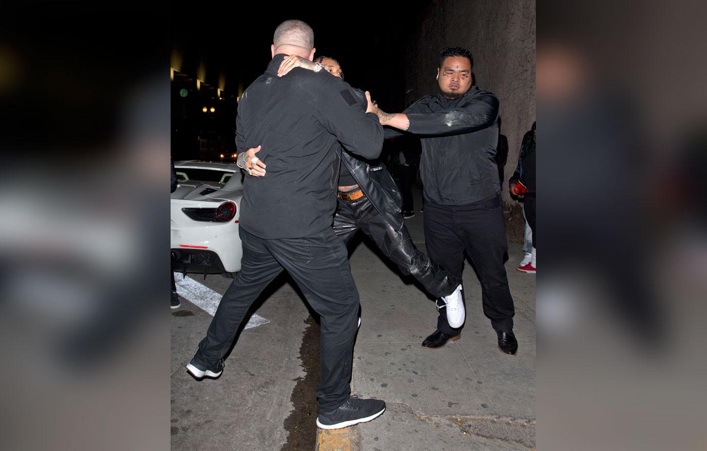 Tyga Thrown Out Floyd Mayweather’s Party Gun Drama