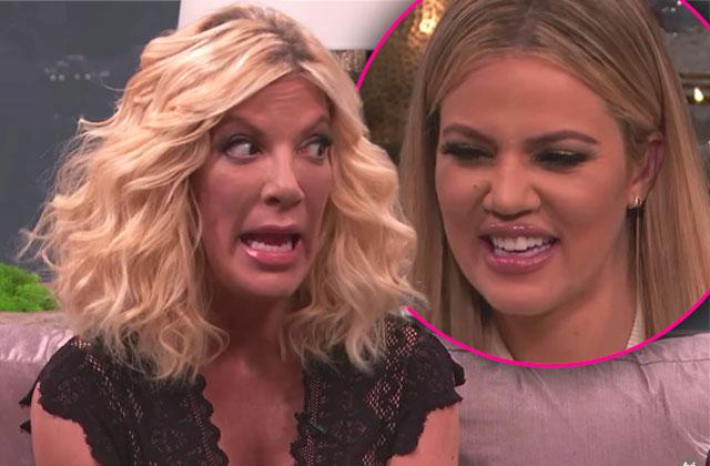 Tori Spelling Kocktails With Khloe Marriage Trouble