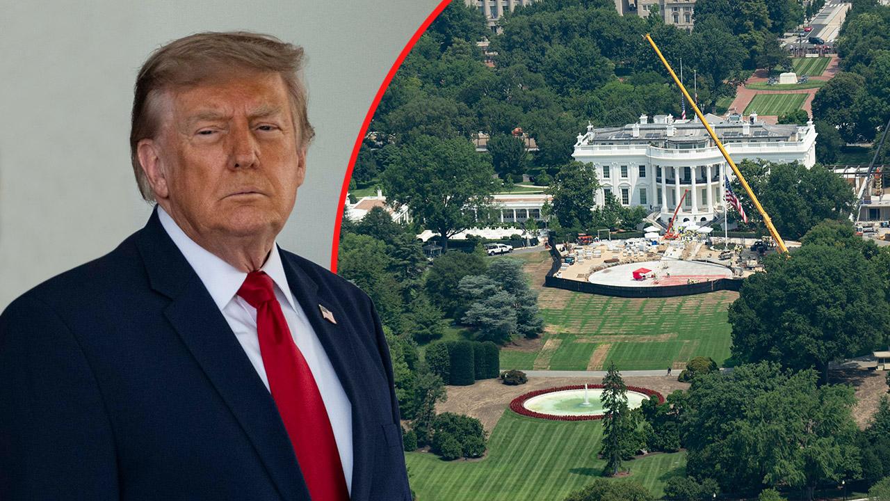 Critics continue to oppose President Trump's massive White House ballroom.
