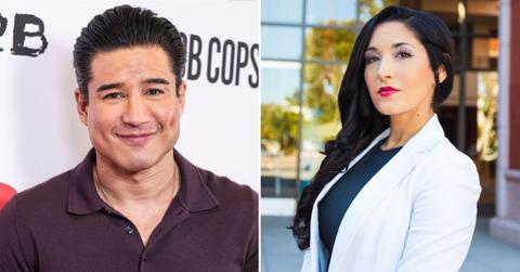 split photo of Mario Lopez and Desiree Townsend