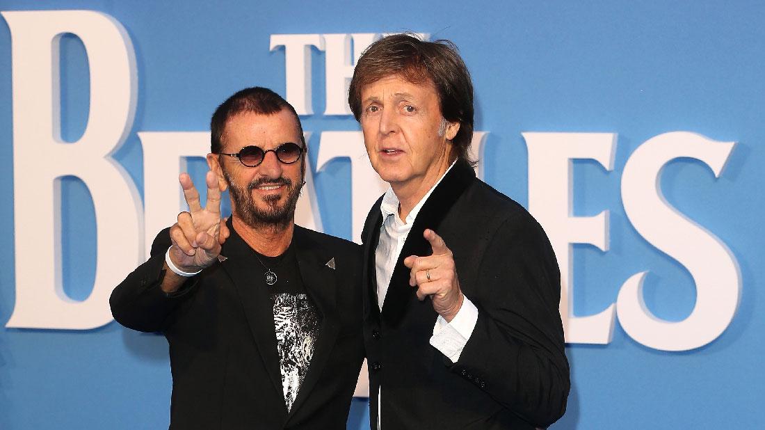 Beatles Reunion Paul McCartney Ringo Starr Hit Stage