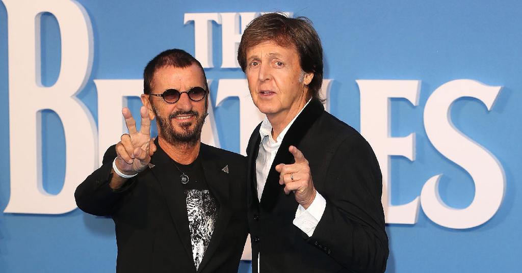 Beatles Reunion Paul McCartney Ringo Starr Hit Stage