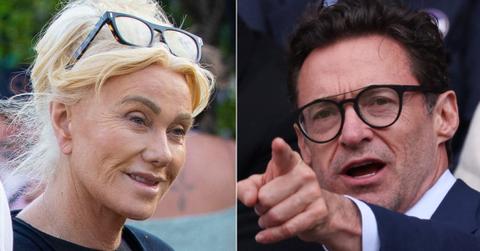 Split photo of Deborra-Lee Furness, Hugh Jackman