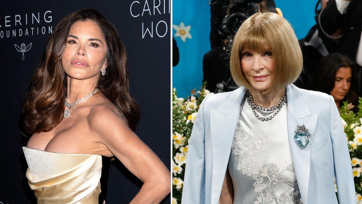  Photo of Lauren Sánchez  and Anna Wintour