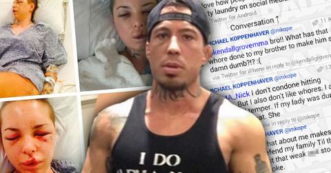 //war machina mma fighter brother tweets calling christy mack whore pp