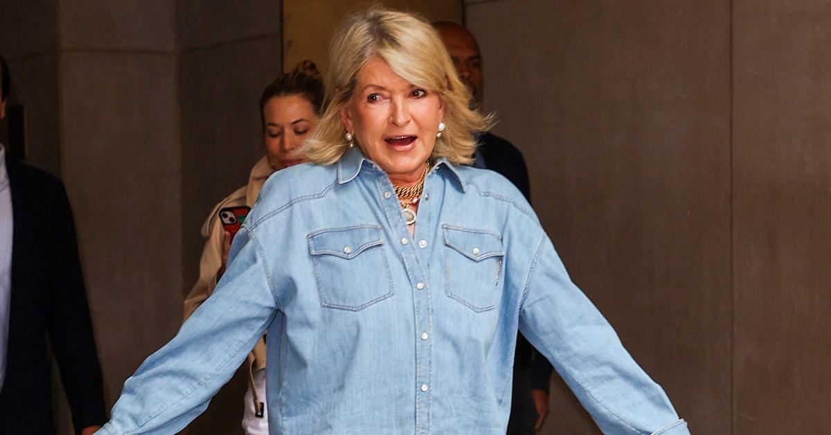 Martha Stewart Addresses Her Viral Comment About Dressing Based on Age