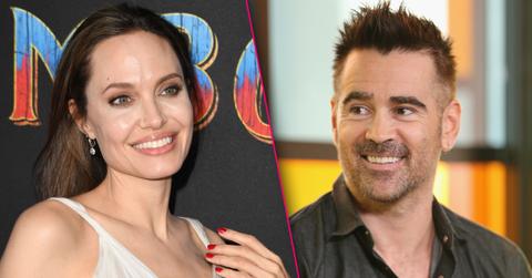 Angelina Jolie Colin Farrell Red Hot Flirtation