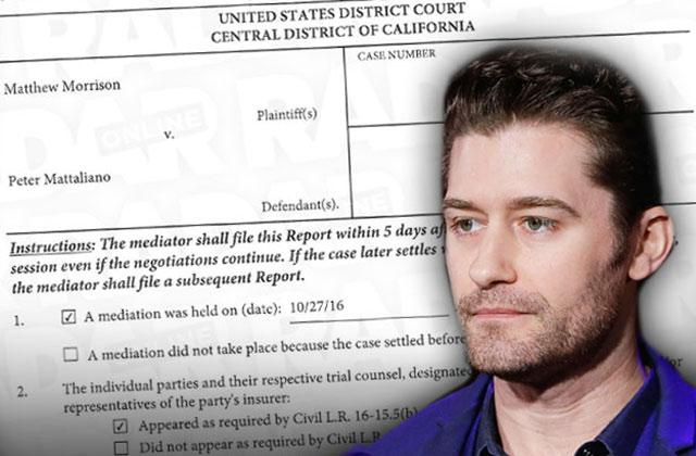 matthew morrison sued acting coach dismissed glee