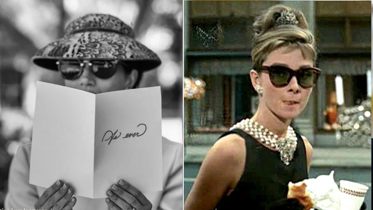 Photo of Meghan Markle and Audrey Hepburn