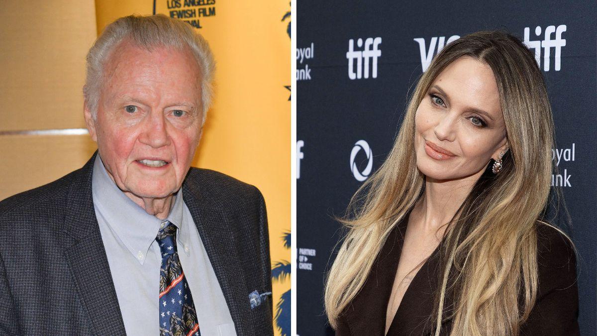 Jon Voight allegedly hopes to reconcile with Angelina Jolie before she leaves America.