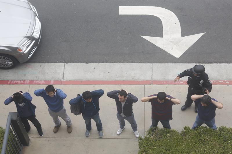 UCLA Shooter Gun Campus Lockdown Students Police