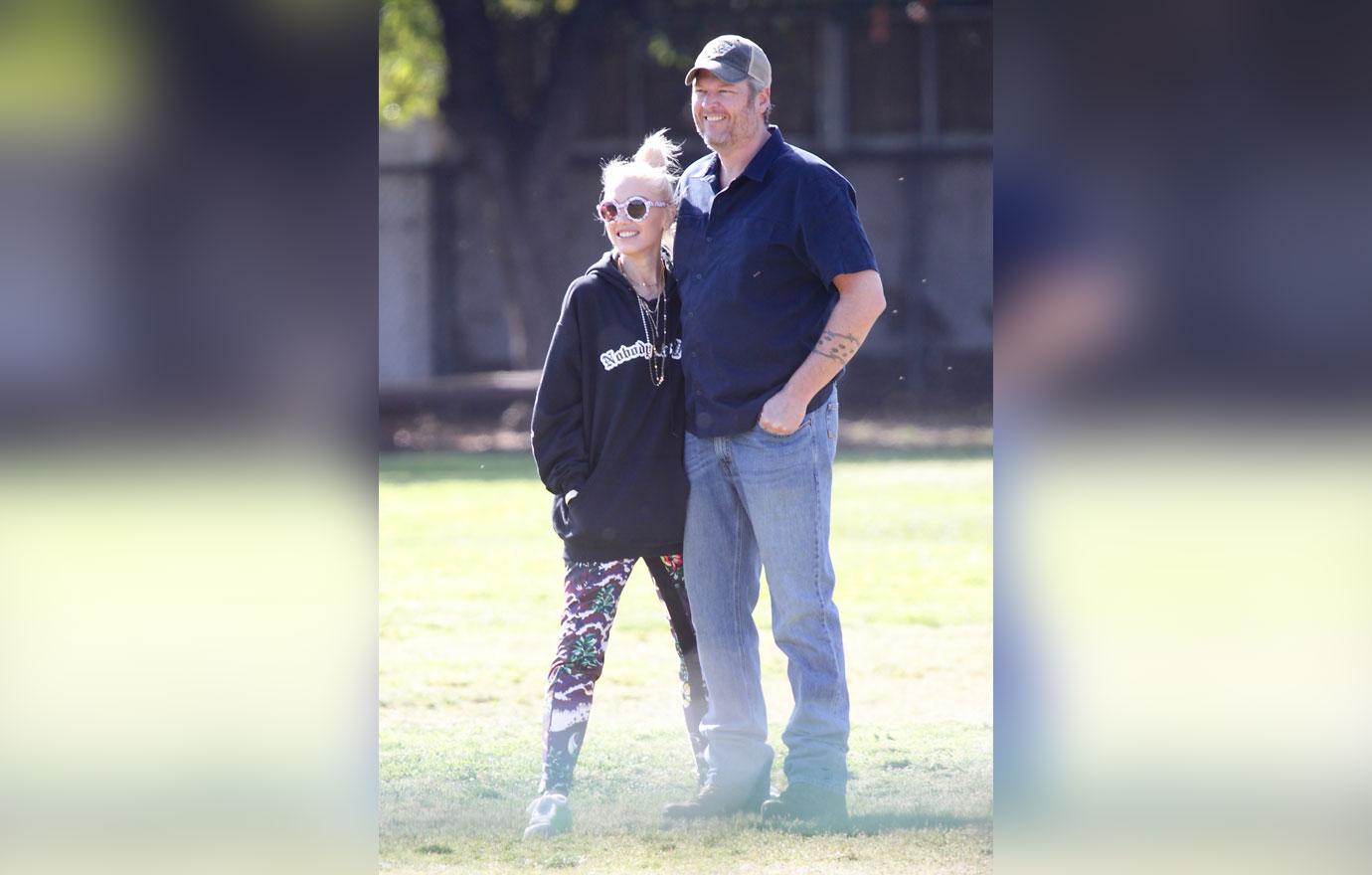 Gwen Stefani Blake Show Park PDA After Separation