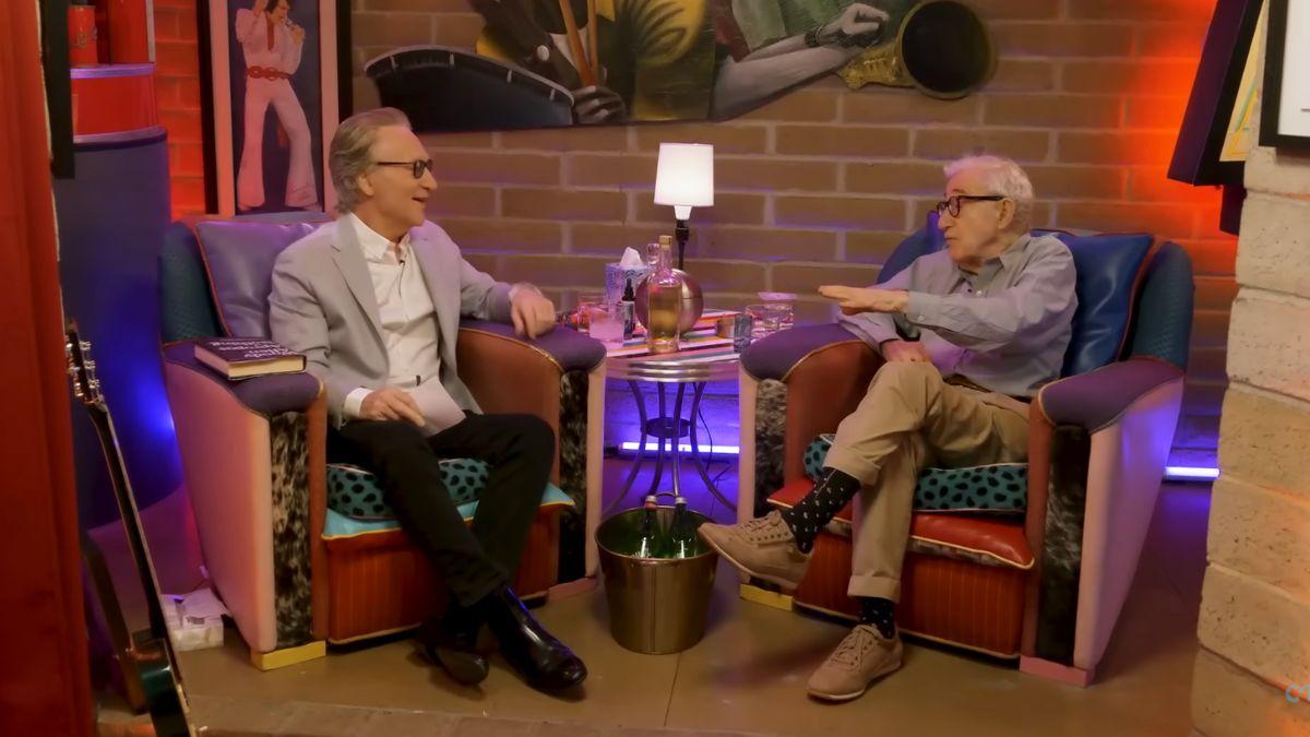 Photo of Bill Maher and Woody Allen