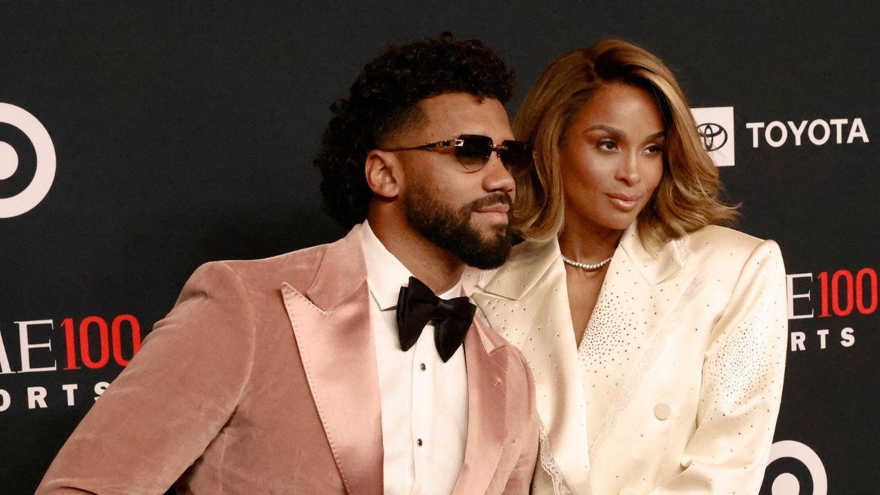 Photo of Russell Wilson and Ciara