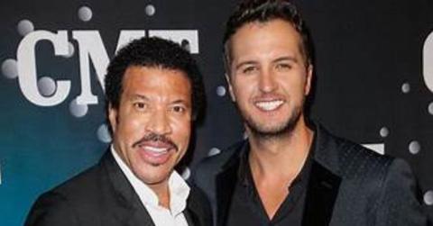 Photo of Lionel Richie and Luke Bryan